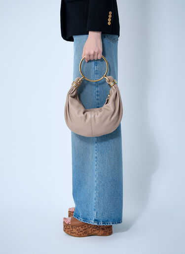 Chloé Small Bracelet Hobo Bag Brown chl0259039