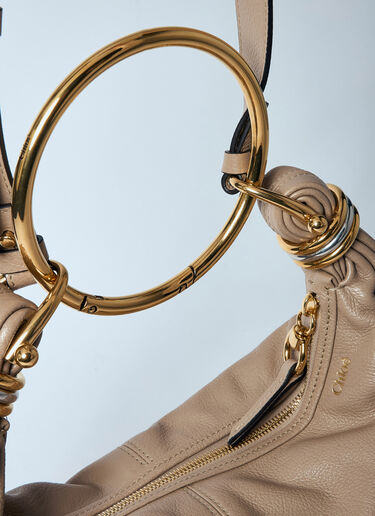 Chloé Small Bracelet Hobo Bag Brown chl0259039