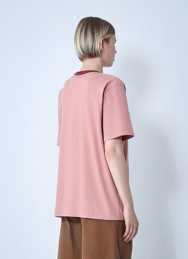 Logo Motif T-Shirt Chloé Logo Motif T-Shirt Pink chl0261005