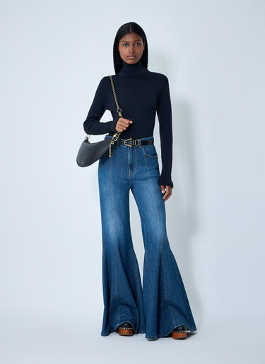 Wool-Blend Sweater Chloé Wool-Blend Sweater Navy chl0261006