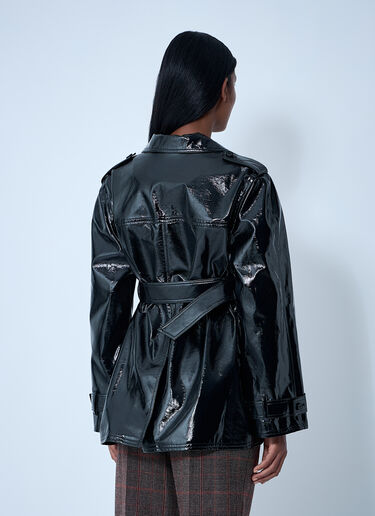High-Shine Belted Jacket Chloé High-Shine Belted Jacket Black chl0261009