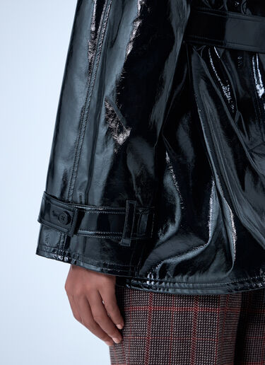 High-Shine Belted Jacket Chloé High-Shine Belted Jacket Black chl0261009