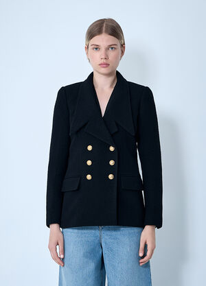 Chloé Wool Coat Black chl0261010