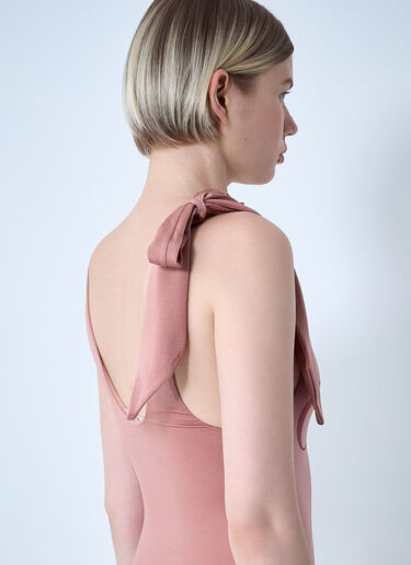 Chloé 徽标图案泳衣  粉色 chl0261021