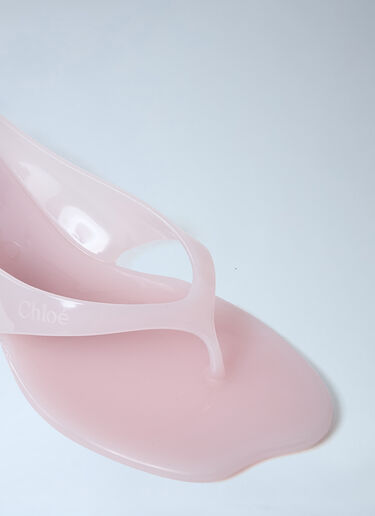 Chloé Jelly Sandals Pink chl0261029