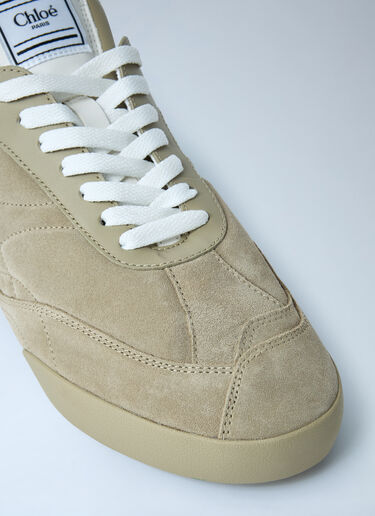 Chloé Kick Sneakers Khaki chl0261030