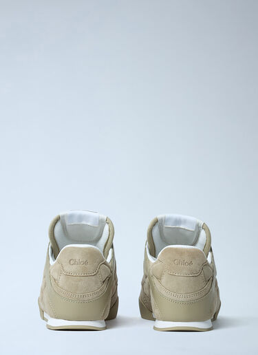 Chloé Kick Sneakers Khaki chl0261030