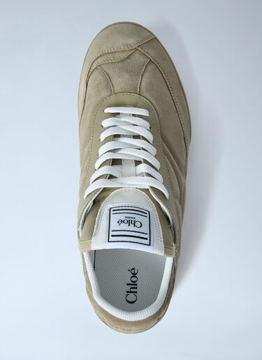 Chloé Kick Sneakers Khaki chl0261030