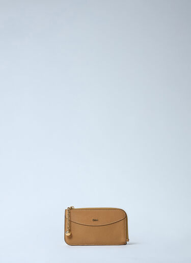 Leather Cardholder Chloé Leather Cardholder Beige chl0261039