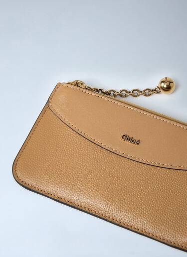 Leather Cardholder Chloé Leather Cardholder Beige chl0261039
