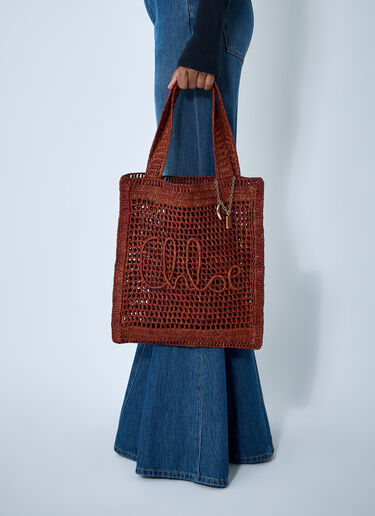 Summer Banana Tote Bag Chloé Summer Banana Tote Bag Brown chl0261042