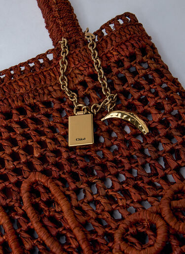Summer Banana Tote Bag Chloé Summer Banana Tote Bag Brown chl0261050