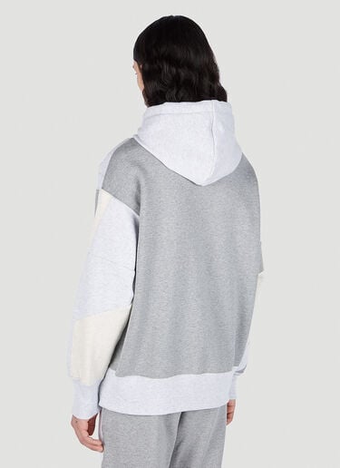 Contrast Panel Hooded Sweatshirt Champion x Anrealage Contrast Panel Hooded Sweatshirt Grey chn0151003