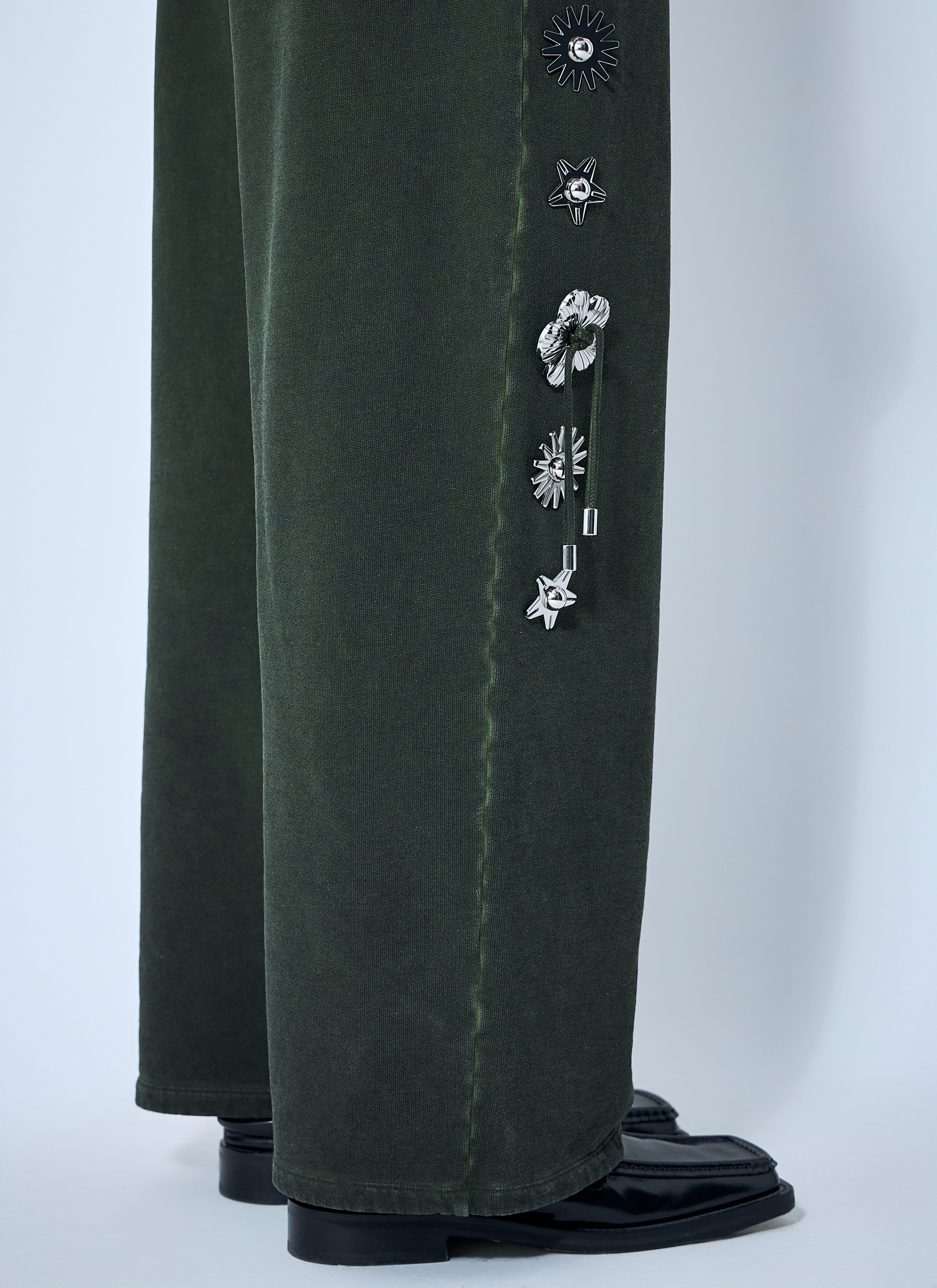 【関税込み】Chopova Lowena グリーン Dallas スウェットパンツ Chopova Lowena Men's' Dallas Track Pants in Green | LN-CC®