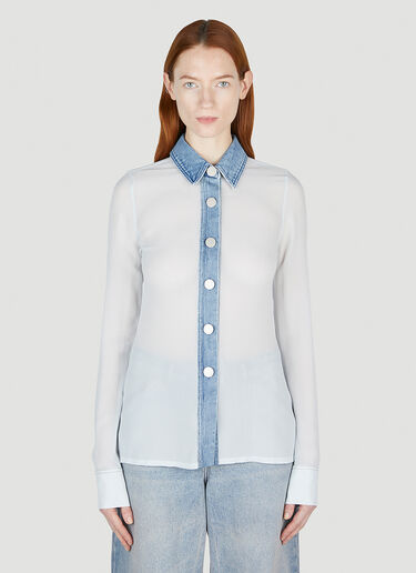 Ghost Shirt Christopher Esber Ghost Shirt Light Blue chr0252004