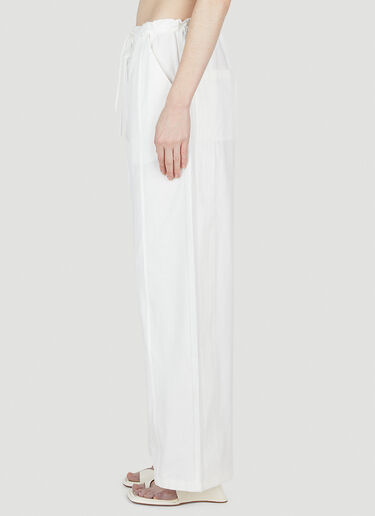 Panelled Pants Christopher Esber Panelled Pants White chr0252007