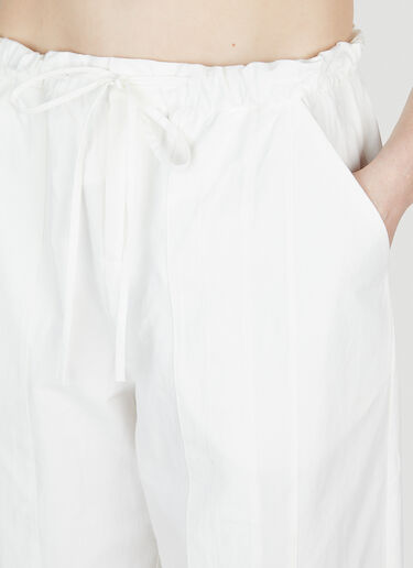 Panelled Pants Christopher Esber Panelled Pants White chr0252007