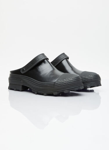 Traktori Leather Clogs Camperlab Traktori Leather Clogs Black cmp0331015