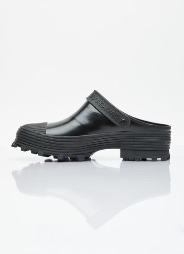 Traktori Leather Clogs Camperlab Traktori Leather Clogs Black cmp0331015