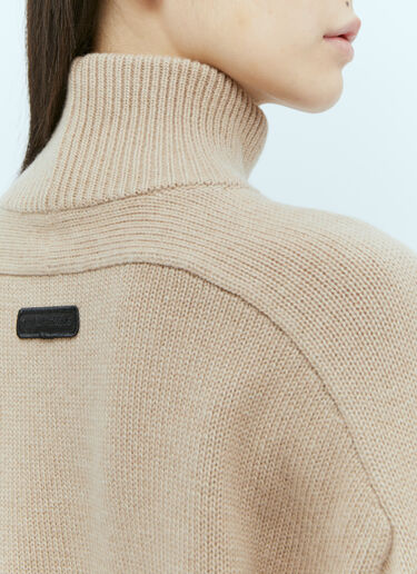 Canada Goose 베이스빌 터틀넥 울 스웨터 베이지 cnd0252012