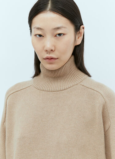 Canada Goose 베이스빌 터틀넥 울 스웨터 베이지 cnd0252012