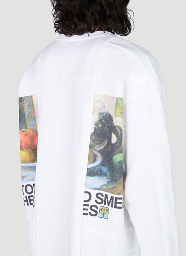 Handmade Vintage Patchwork T-Shirt Children Of The Discordance Handmade Vintage Patchwork T-Shirt White cod0151003