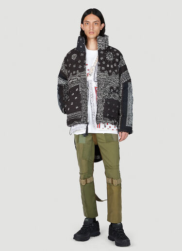 Bandana Down Jacket Children Of The Discordance Bandana Down Jacket Black cod0151006