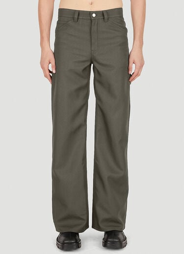 Five-Pocket Pants Courrèges Five-Pocket Pants Green cou0150006