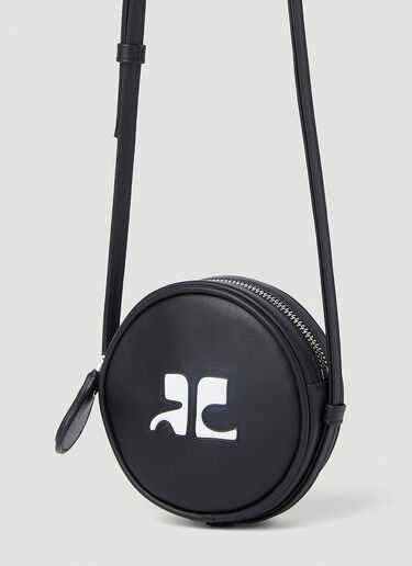 Courrèges 서클 숄더백 블랙 cou0151007
