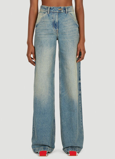 Baggy Jeans Courrèges Baggy Jeans Blue cou0249023