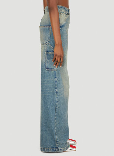 Baggy Jeans Courrèges Baggy Jeans Blue cou0249023