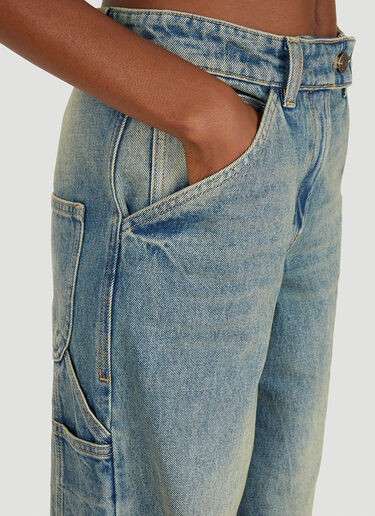 Baggy Jeans Courrèges Baggy Jeans Blue cou0249023
