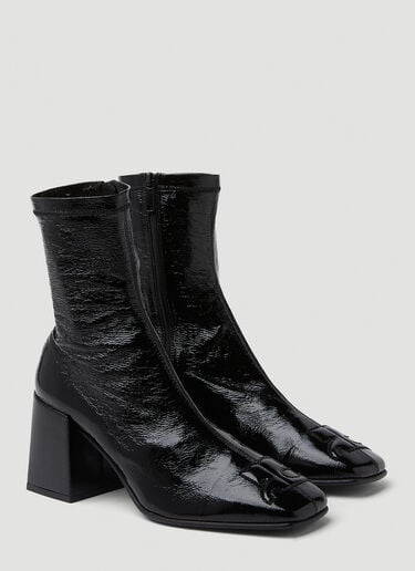 Vinyl 踝靴 Courrèges Vinyl 踝靴 黑色 cou0249032