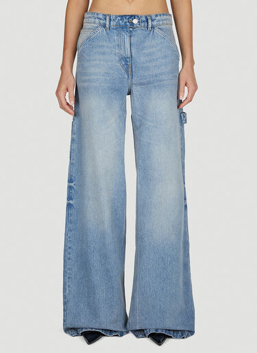 Baggy Jeans Courrèges Baggy Jeans Light Blue cou0251017