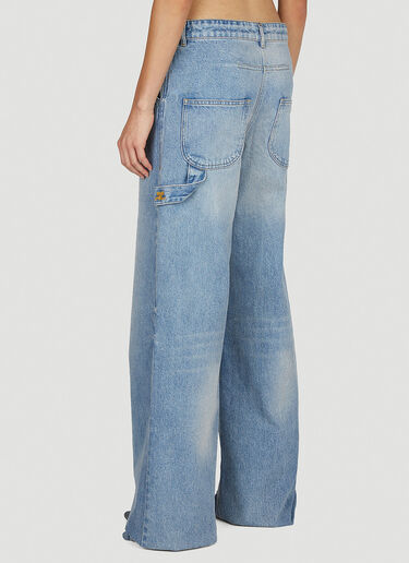 Baggy Jeans Courrèges Baggy Jeans Light Blue cou0251017