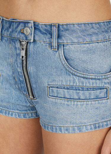 Zip Shorts Courrèges Zip Shorts Light Blue cou0251019