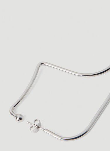 XL AC Earrings Courrèges XL AC Earrings Silver cou0251044