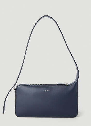 Courrèges Racer Baguette 单肩包 蓝色 cou0252017