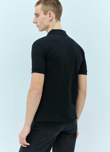 Comme Des Garçons PLAY 徽标贴饰 Polo 衫 黑色 cpl0355003