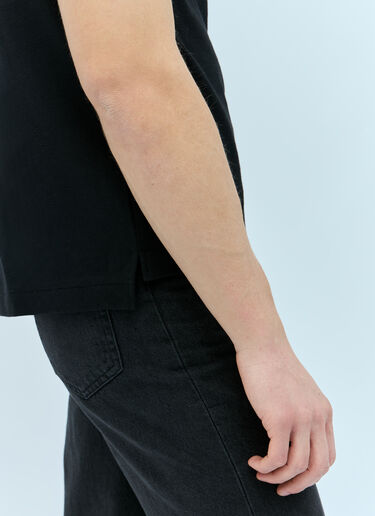 Comme Des Garçons PLAY 徽标贴饰 Polo 衫 黑色 cpl0355003