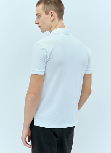 Logo Patch Polo Shirt Comme Des Garçons PLAY Logo Patch Polo Shirt White cpl0355004