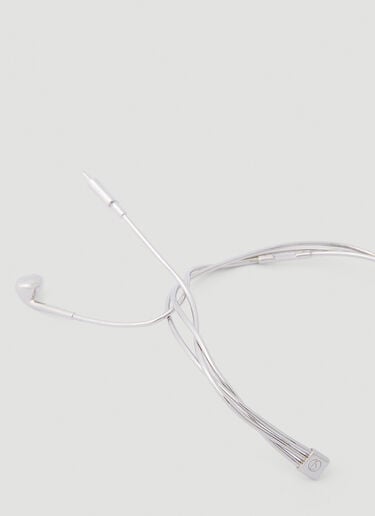 Headphone Necklace Coperni Headphone Necklace Silver cpn0252015