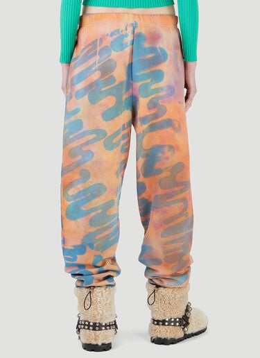 Collina Strada Logo-Print Track Pants Orange cst0245007