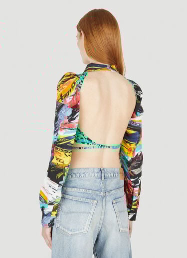 Blossom Halter Top Collina Strada Blossom Halter Top Green cst0248005