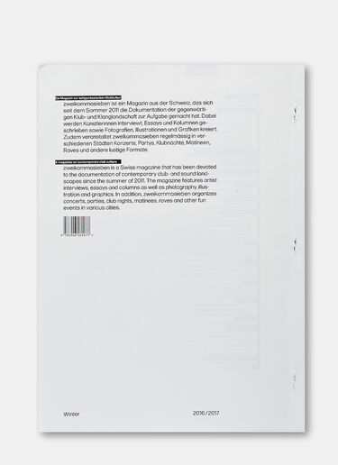 Zweikommasieben Issue 14 Books Zweikommasieben Issue 14 Black dbn0505107