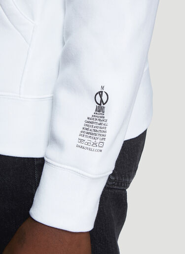 딥 후드 스웻셔츠 Darkoveli 딥 후드 스웻셔츠 White dko0136004