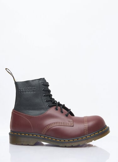 Dr. Martens x MM6 Maison Margiela 1460 Boots Burgundy dmm0159002