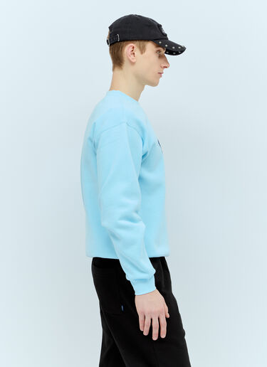 House Crewneck Sweatshirt Dime House Crewneck Sweatshirt Blue dmt0154009