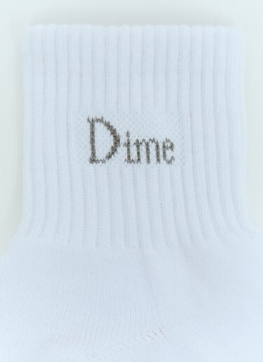 Dime 클래식 양말 2켤레 세트 화이트 dmt0154032