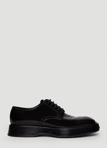브러쉬드 미켈란젤로 더비 슈즈 Dolce & Gabbana 브러쉬드 미켈란젤로 더비 슈즈 블랙 dol0147042